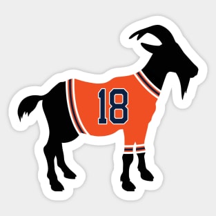 Zach Hyman GOAT Sticker